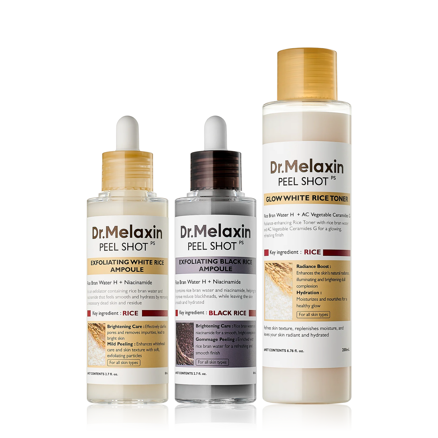 Peel Shot Exfoliating Glow RiceLine