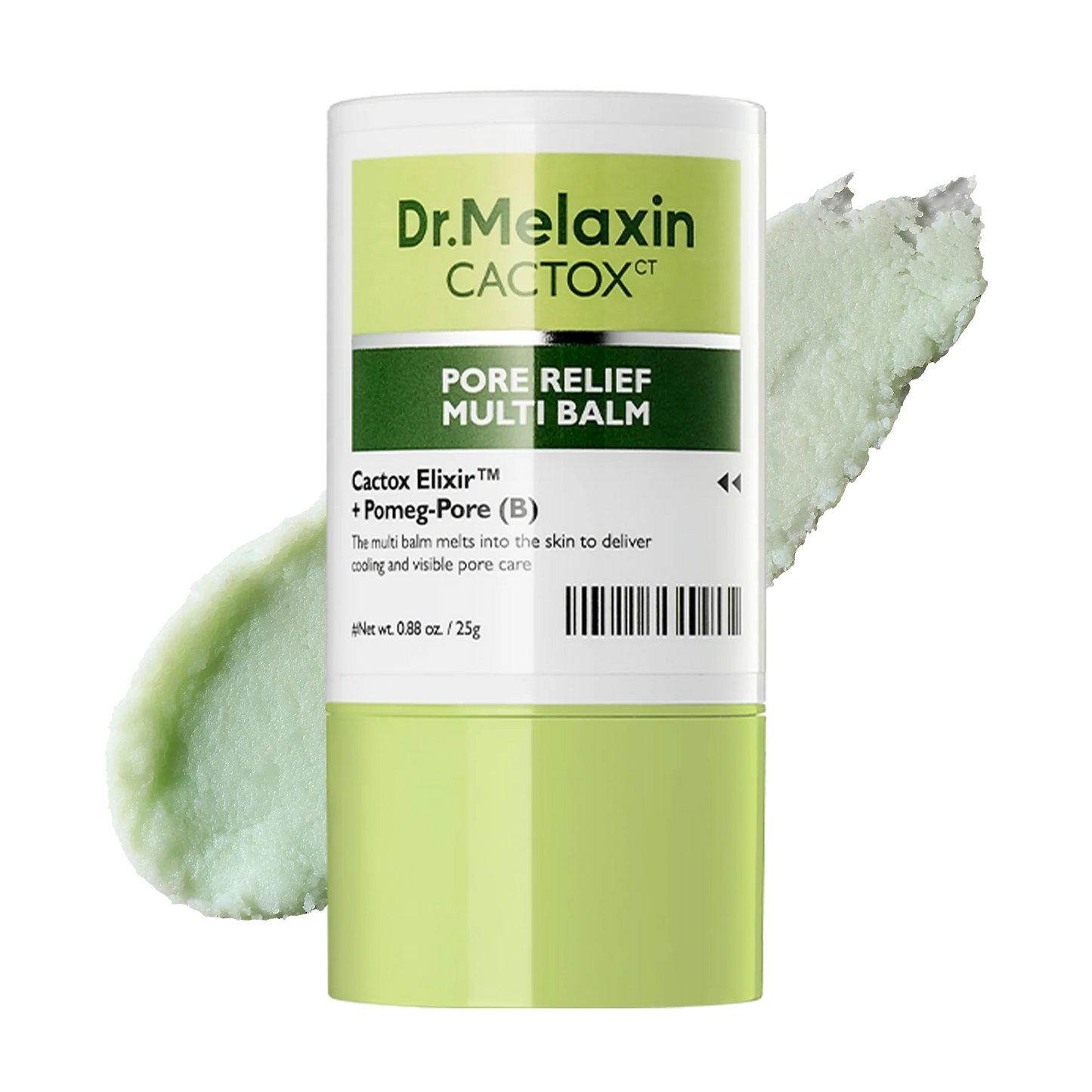 Dr.Melaxin Cactox Pore ReliefMulti Balm Stick - Zinc PCA &ADENOSINE Cooling & De-Puffing Face Balm for EnlargedPores & Puffy Skin, PoreMinimizing with Cactus Extract,Korean Skincare,