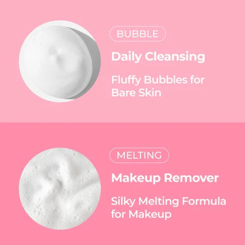 Dr.Melaxin Melting Cleanser -Hypoallergenic Makeupremover with Quick Bubble,Deep Pore Cleansing for all skintype, 150ml