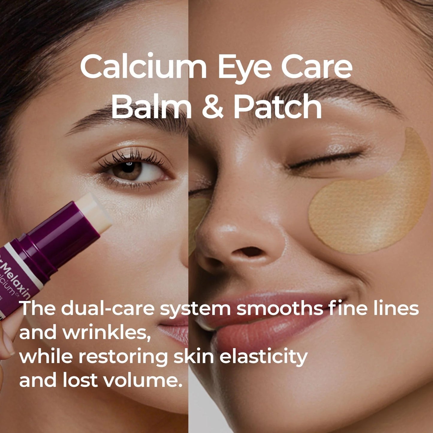 Dr.Melaxin Calcium VolumeMulti Balm+Eye Patch 60eaKorean Skin Care Cosmeticswith Collagen Extract ElasticityEye Shield Skin Repair