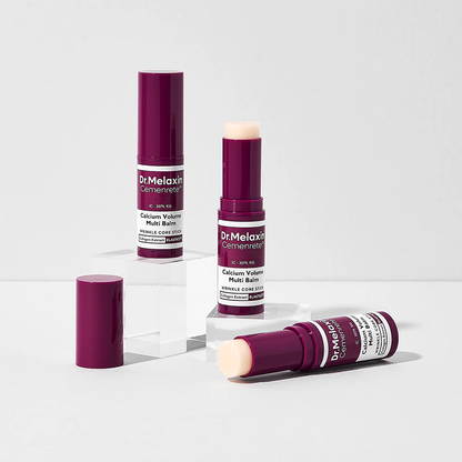 Dr.Melaxin Calcium Multi BalmStick, Collagen & ElastinWrinkle Stick, All-in-OneHydrating Balm, Eye & NeckBalm, Makeup Base & FaceMoisture Balm, KoreanSkincare
