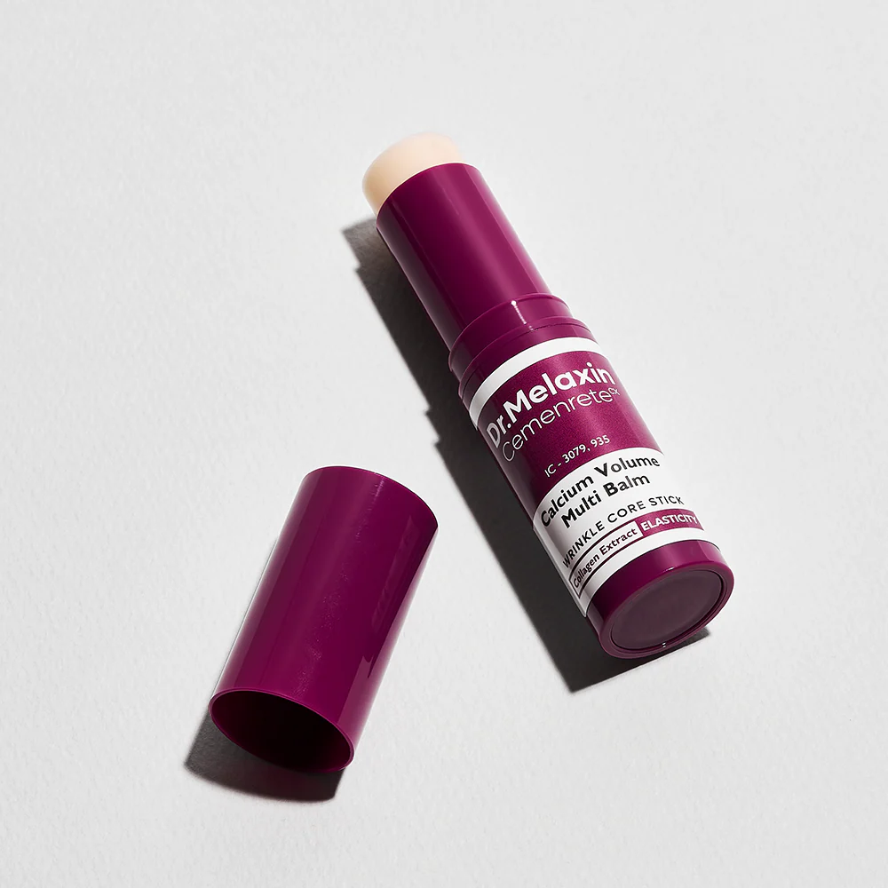 Dr.Melaxin Calcium Multi BalmStick, Collagen & ElastinWrinkle Stick, All-in-OneHydrating Balm, Eye & NeckBalm, Makeup Base & FaceMoisture Balm, KoreanSkincare