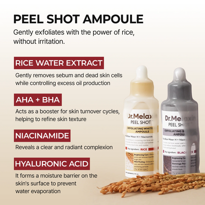 Peel Shot Exfoliating Glow RiceLine