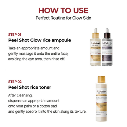 Peel Shot Exfoliating Glow RiceLine